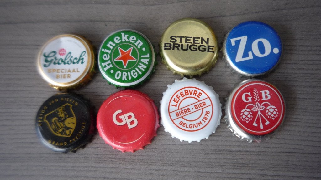 Bierdoppen (2), Verzamelen, Ophalen of Verzenden, Gebruikt, Overige typen, Overige merken