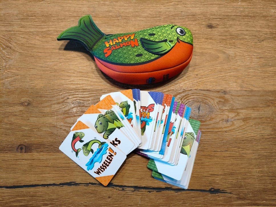 Spel Happy Salmon, Vijf spelers of meer, Ophalen, Zo goed als nieuw