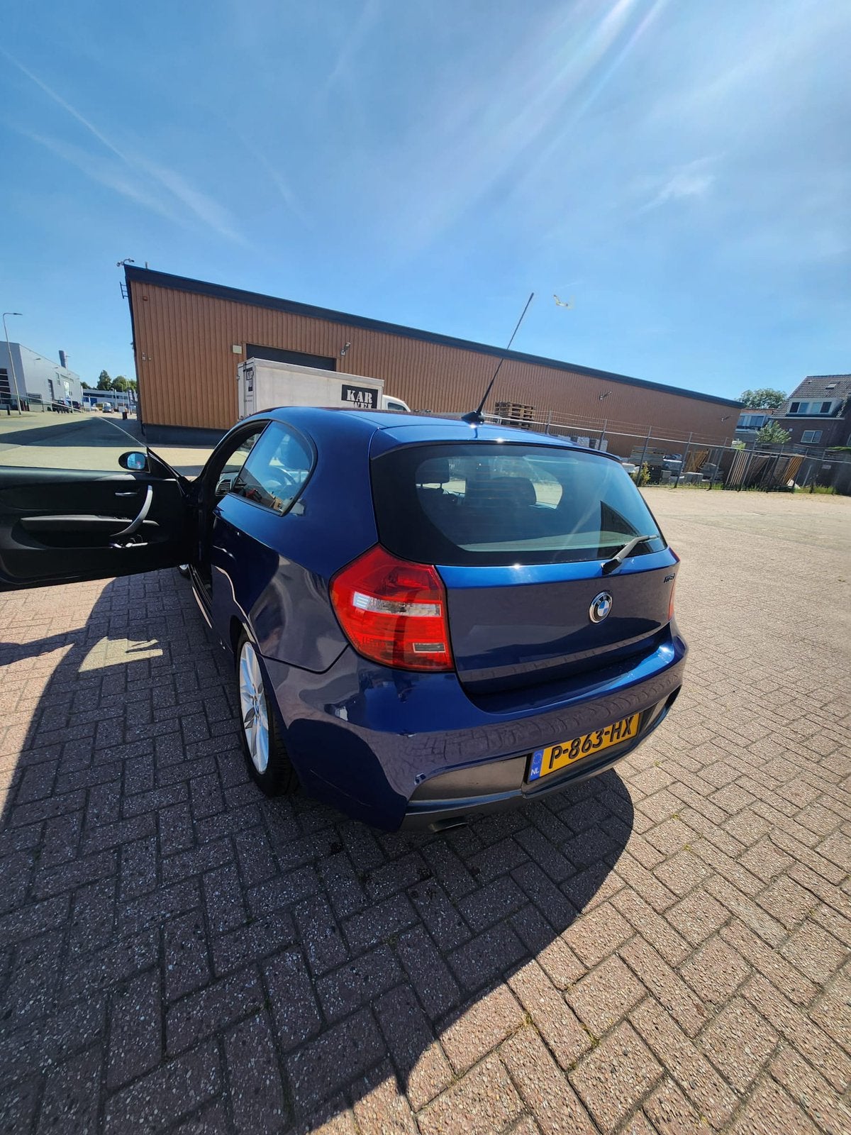 Foto 7 van BMW 1-Serie 2.0 118I 3DR 2007 Blauw