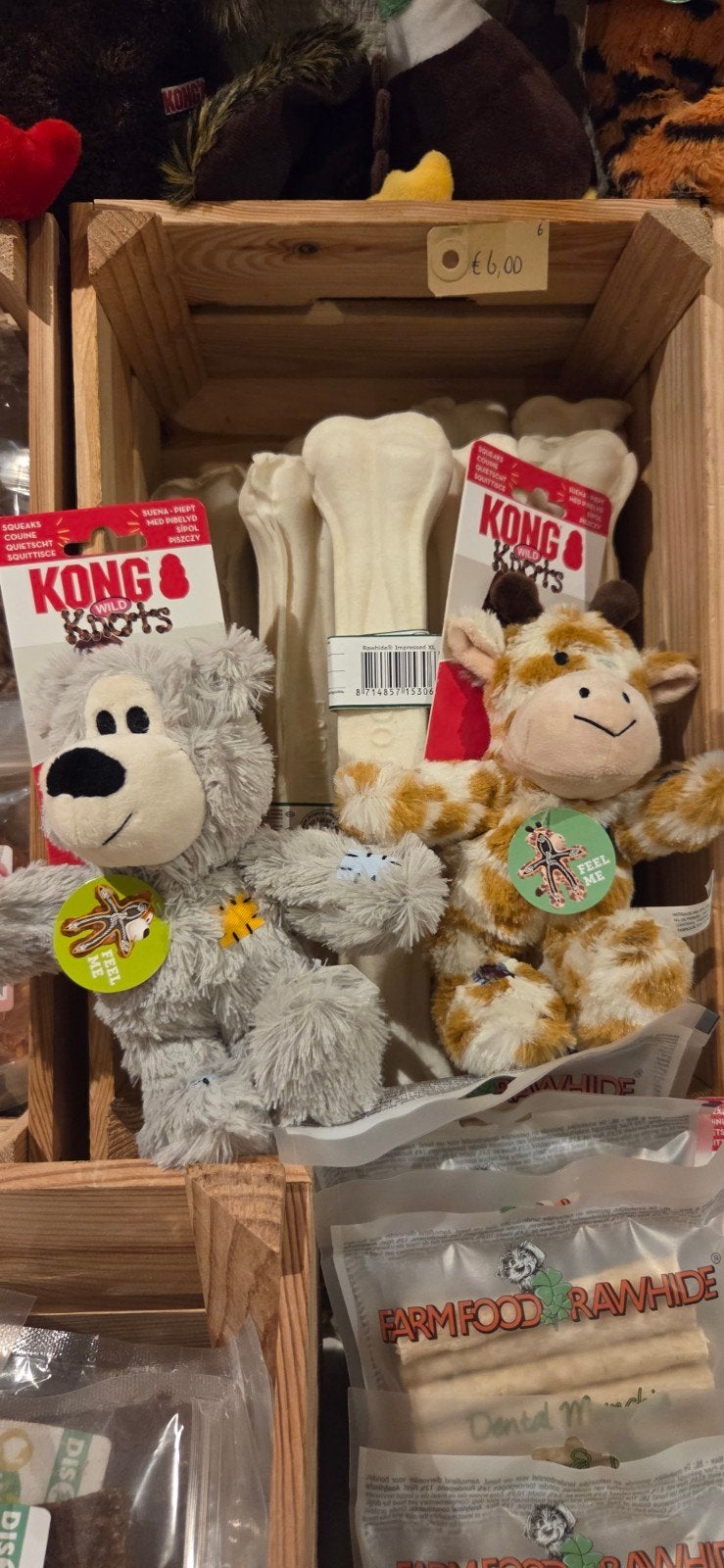 Te koop: Splinternieuw KONG hondenspeelgoed & Farm Food Rawh, Ophalen of Verzenden, Nieuw, Intelligentiespeelgoed, Kong