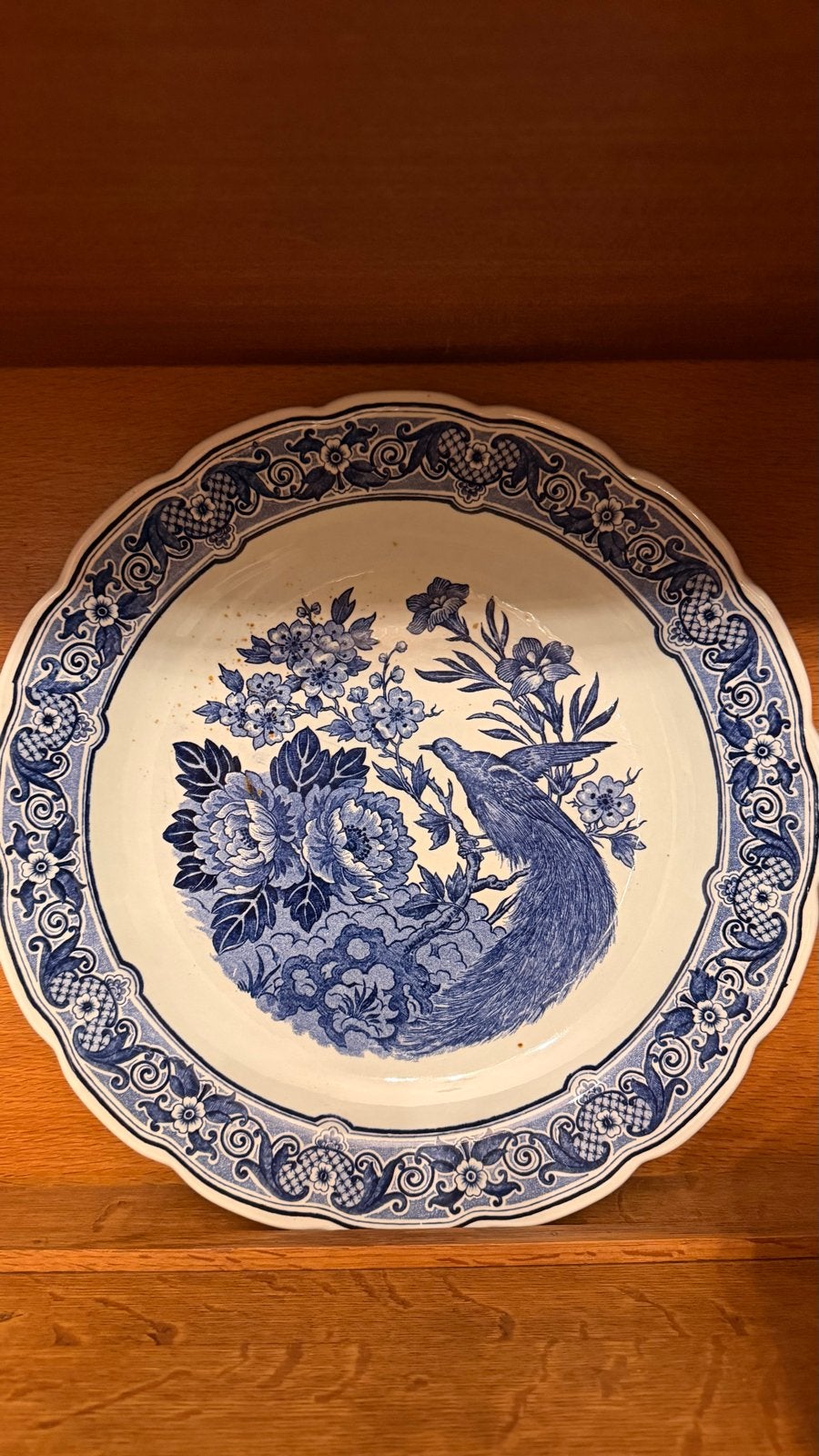 Antiek Delfts Blauw Wandbord - Royal Sphinx Maastricht, Ophalen of Verzenden