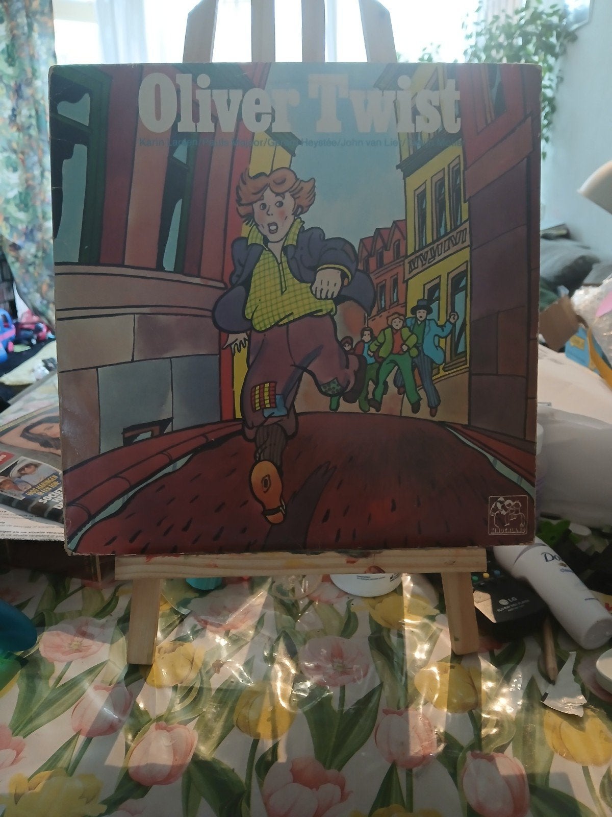 Oliver Twist Luisterboek lp Klassiek Verhaal op CD, Cd's en Dvd's, Vinyl | Kinderen en Jeugd, Ophalen of Verzenden, Gebruikt, Verhaal of Sprookje