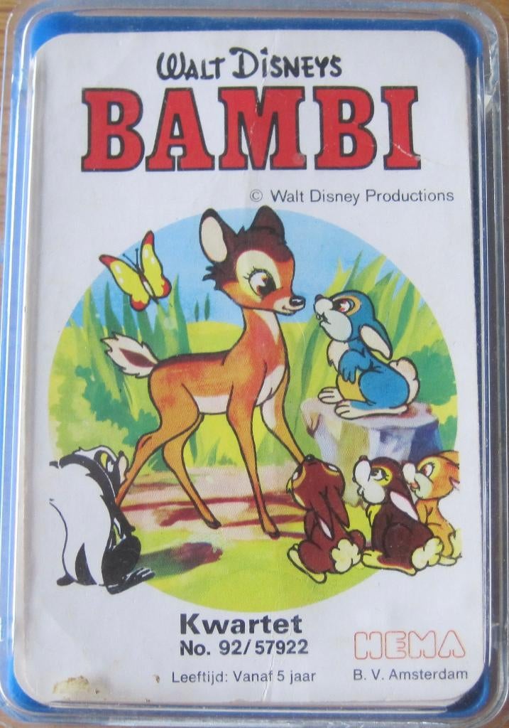 Walt Disneys Bambi kwartet - 1975, Ophalen of Verzenden, Gebruikt, Kwartet(ten)