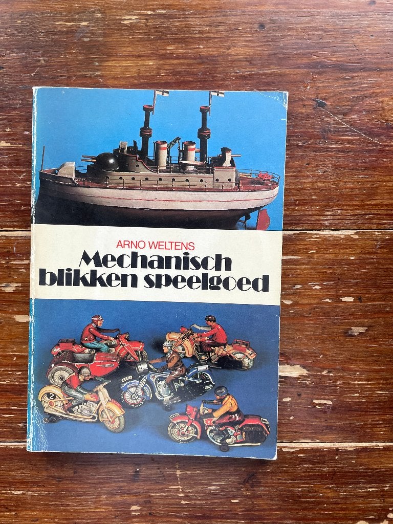 Arno Weltens Mechanisch blikken speelgoed 1976 naslagwerk, Ophalen of Verzenden, Gebruikt