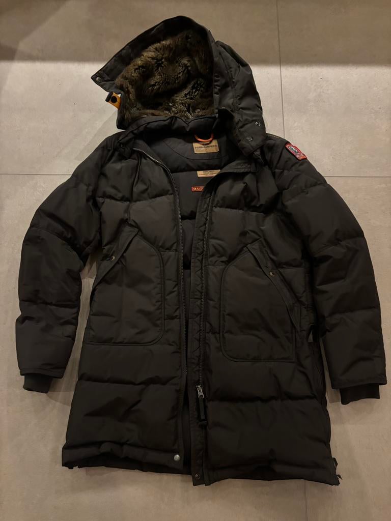 Prachtige bruine jas van Parajumpers. Nieuwstaat!, Ophalen of Verzenden, Zo goed als nieuw, Maat 42/44 (L), Bruin