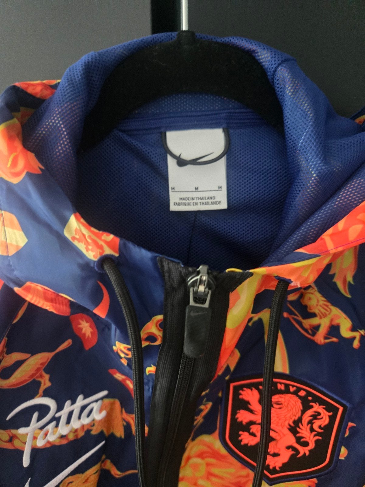 Nike x Patta Holland Windrunner Jas Maat M, Nike, Nieuw, Ophalen of Verzenden, Meerkleurig