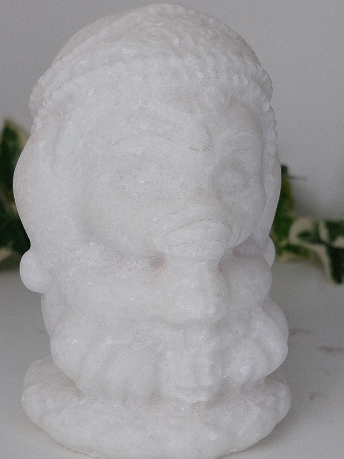 Hele mooie Ganesha van "witte jade", Ophalen of Verzenden, Nieuw