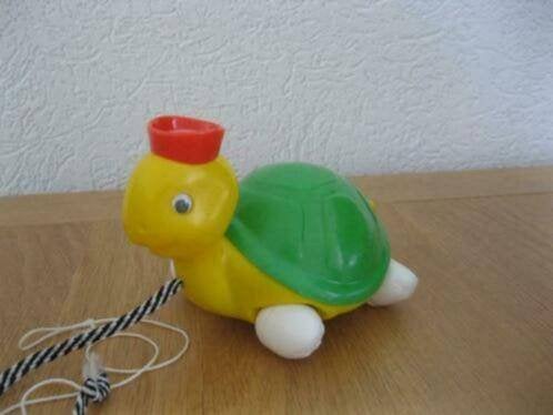 Vintage loop figuur schildpad in nieuwstaat jaren 80, Kinderen en Baby's, Speelgoed | Babyspeelgoed, Ophalen of Verzenden, Zo goed als nieuw