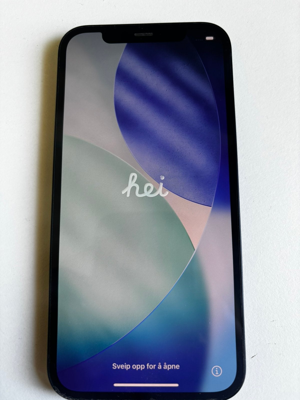 Iphone 12, donkerblauw 128gb en 82% batterij, Telecommunicatie, Overige modellen, Blauw, Ophalen of Verzenden, Zo goed als nieuw
