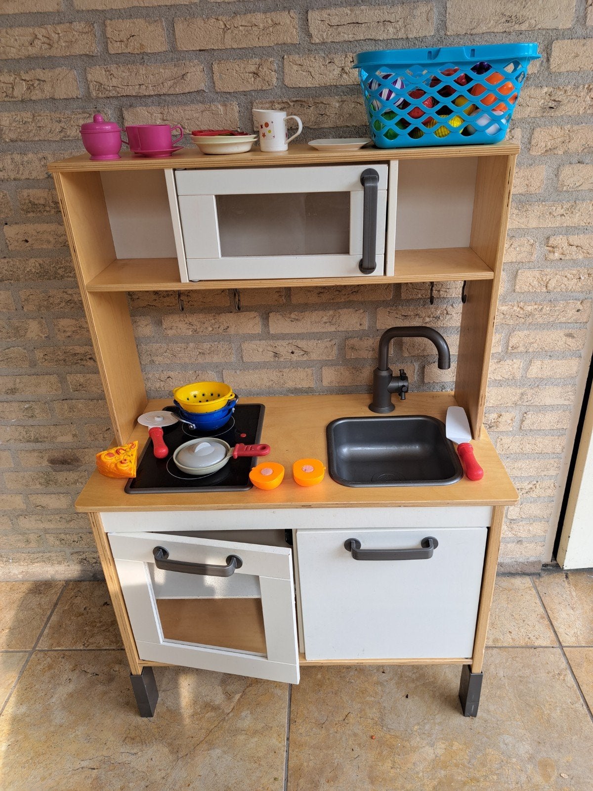 IKEA Speelkeuken met accessoires, Kinderen en Baby's, Ophalen of Verzenden, Gebruikt, Hout, Speelkeuken