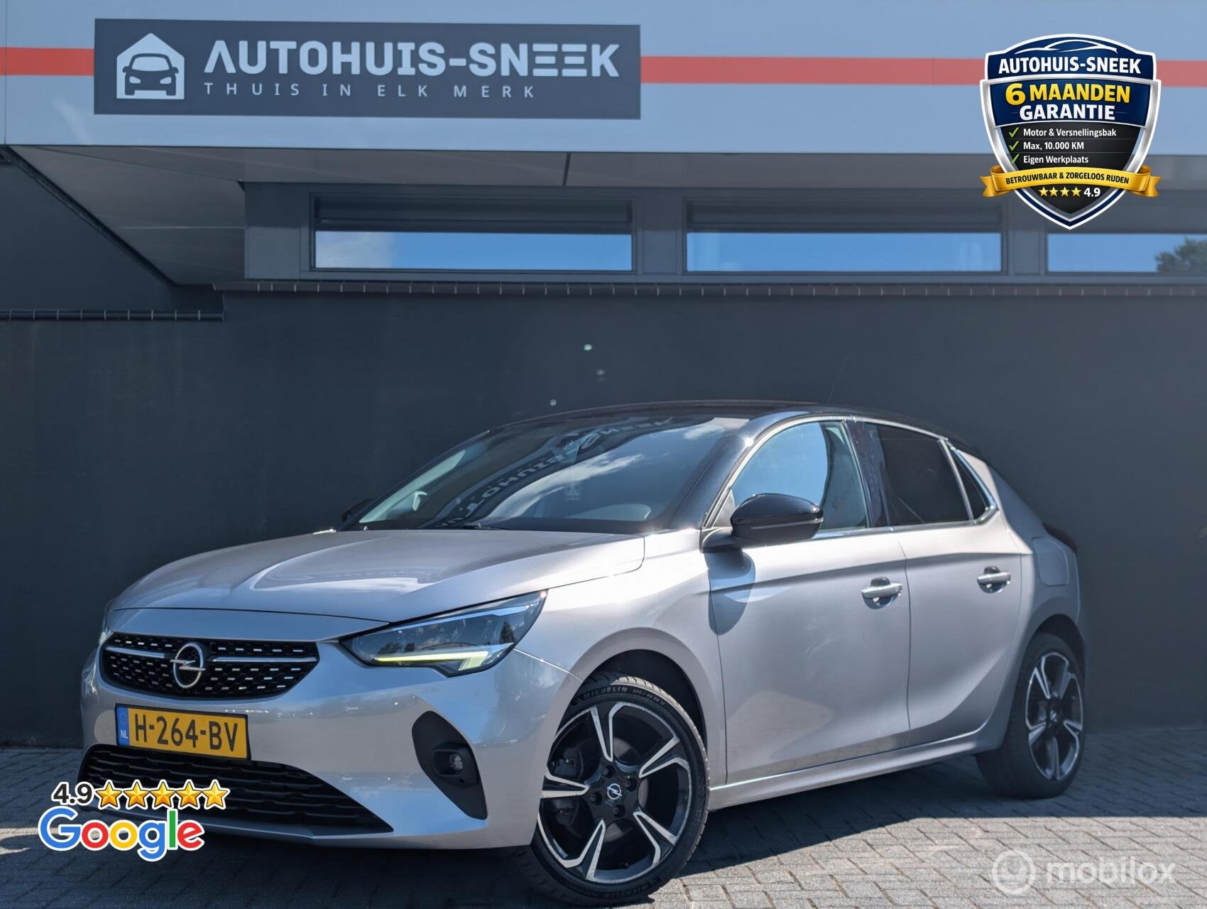 Opel Corsa 1.2 Elegance | Leder | Massage | CarPlay | LED, Voorwielaandrijving, 101 pk, Gebruikt, Euro 6