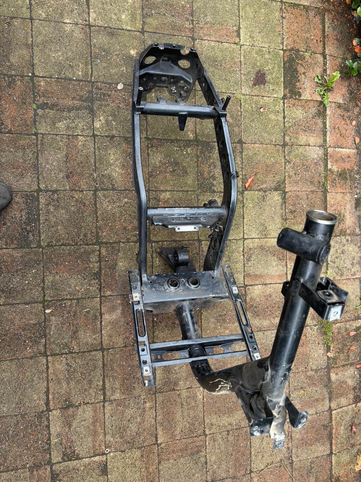 piaggio skipper 125cc frame met duitse papieren, Ophalen