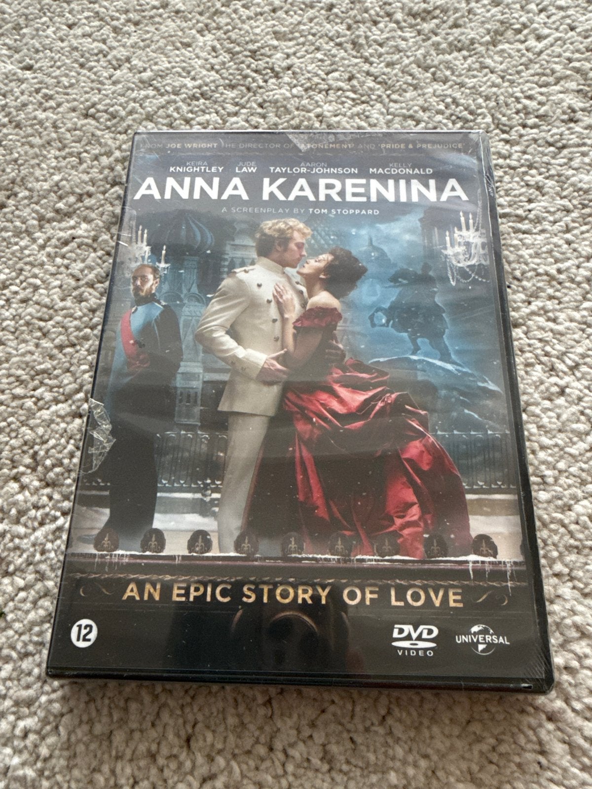 Anna Karenina DVD - Episch liefdesverhaal, Engels, Nederlands, Nieuw in verpakking, Vanaf 12 jaar