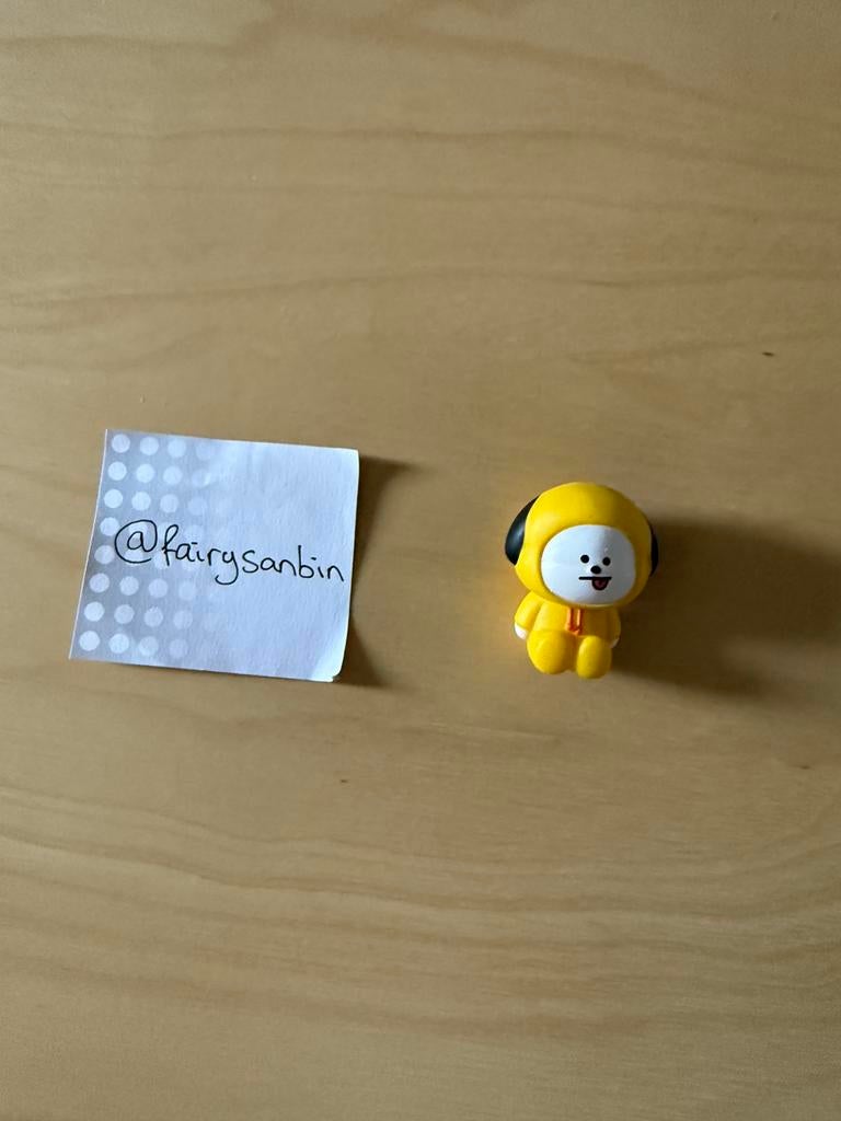 BTS chimmy BT21 desk figurine, Ophalen of Verzenden, Zo goed als nieuw