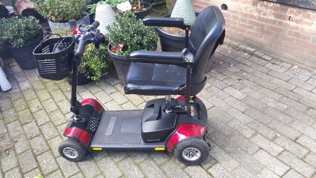 Pride Go-Go Elite Traveller Plus 4 –Demontabele Scootmobiel, Diversen, Ophalen, Lichtgewicht, Gebruikt