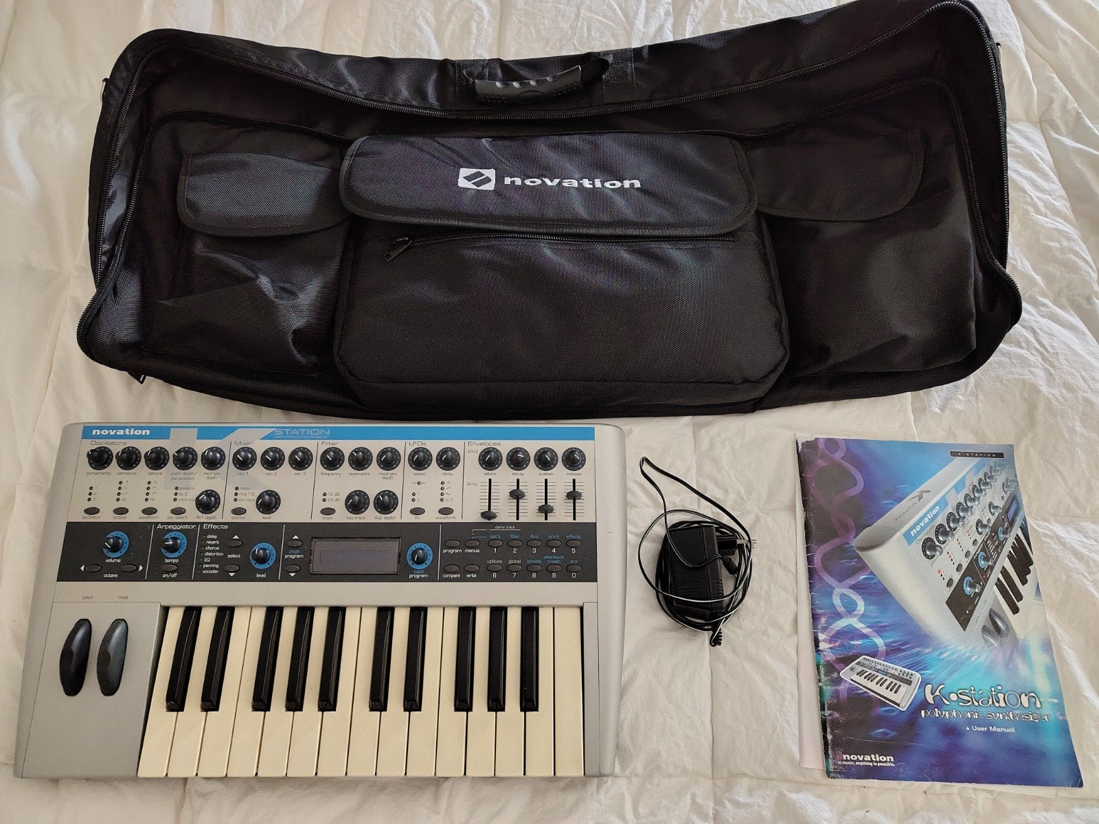 Novation K-Station Synthesizer met 25 toetsen, Ophalen, Gebruikt, Overige aantallen, Aanslaggevoelig