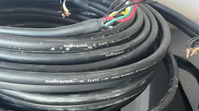 Audioquest Slate biwire kabel, Ophalen of Verzenden, Gebruikt, 2 tot 5 meter, Luidsprekerkabel