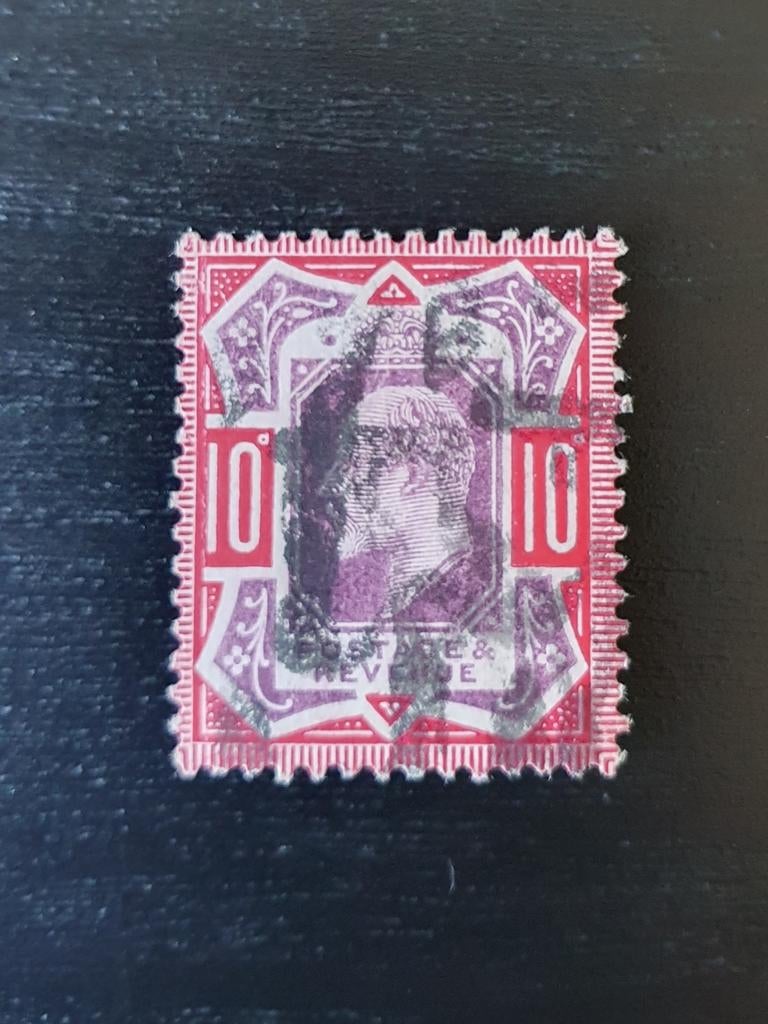 Groot-Brittanie UK 1902 Edward VII Michel 113 gestempeld, Verzenden, Gestempeld