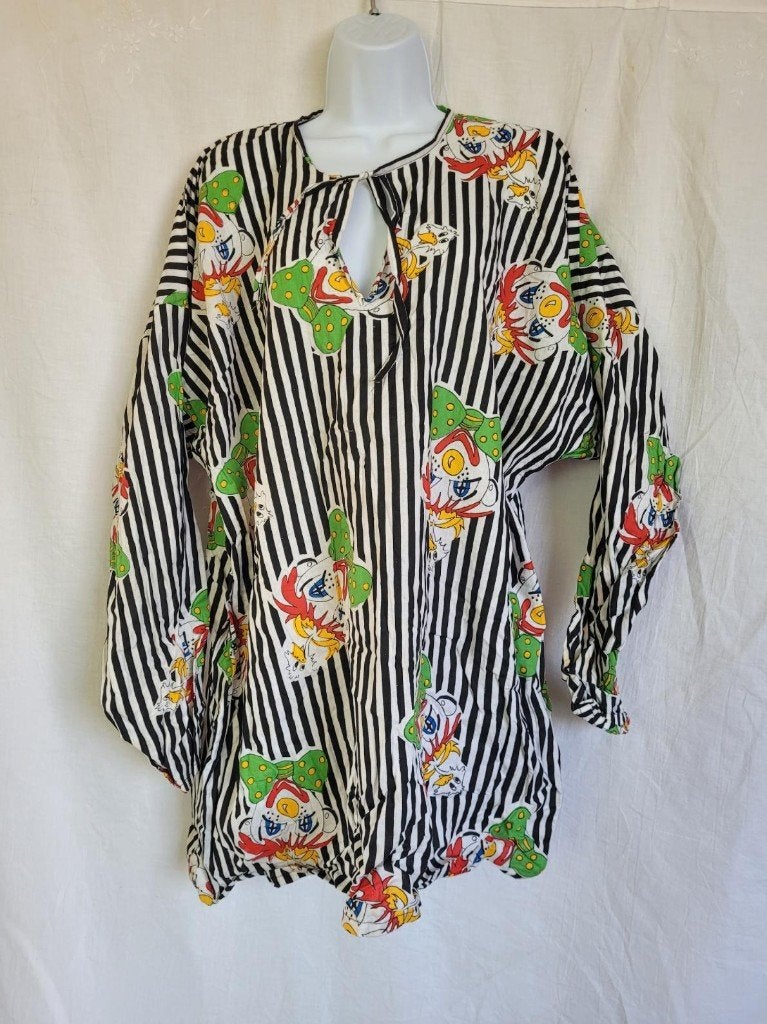 Grappig clowns shirt mt XL/XXL - Carnaval, ., Maat 56/58 (XL), Ophalen of Verzenden, Gedragen