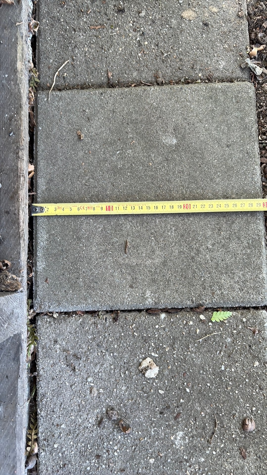 GRATIS stoeptegels, Ophalen, Gebruikt, Beton, Terrastegels
