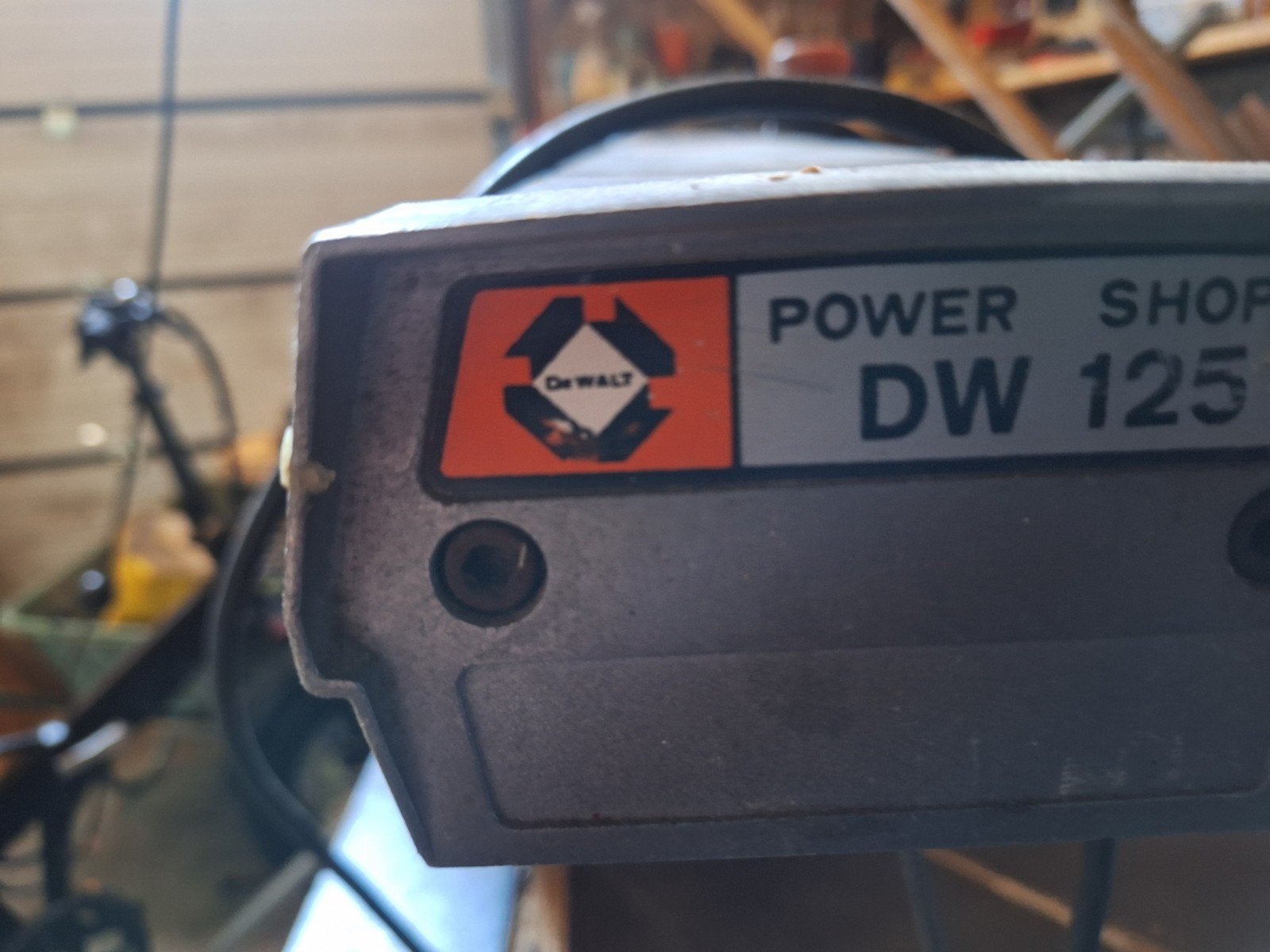 DeWalt Power Shop DW 125 Afkortzaag - Gebruikt, Ophalen, Gebruikt, DeWalt, 70 mm of meer