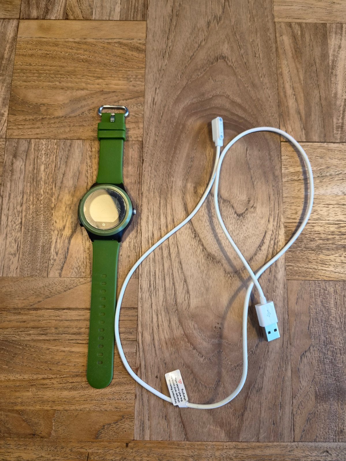 One2track Connect Move GPS Horloge Groen + Simkaart, Ophalen of Verzenden, Gebruikt, Groen, Jongen of Meisje