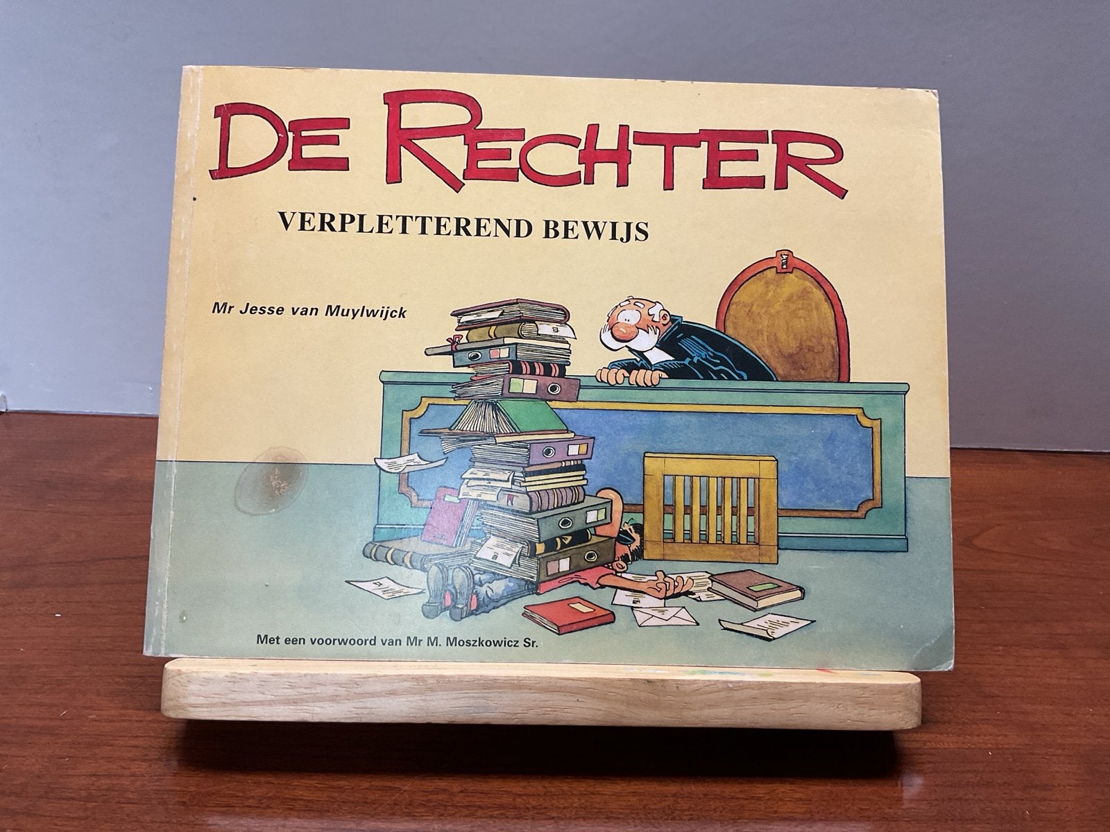 De Rechter: Verpletterend Bewijs - Jesse van Muylwijk (1995), Eén stripboek, Ophalen of Verzenden, Gelezen