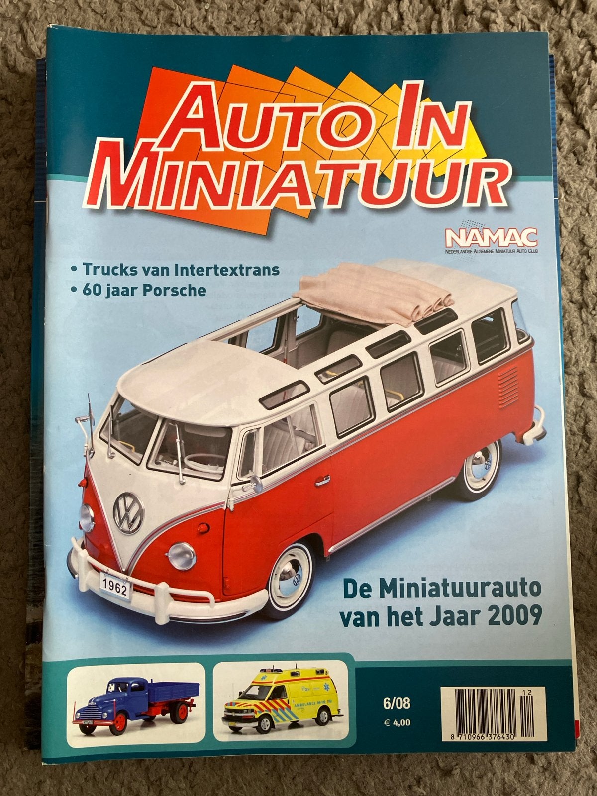 Auto In Miniatuur Tijdschrift - Editie 6/08, Ophalen of Verzenden, Gebruikt, Overige typen
