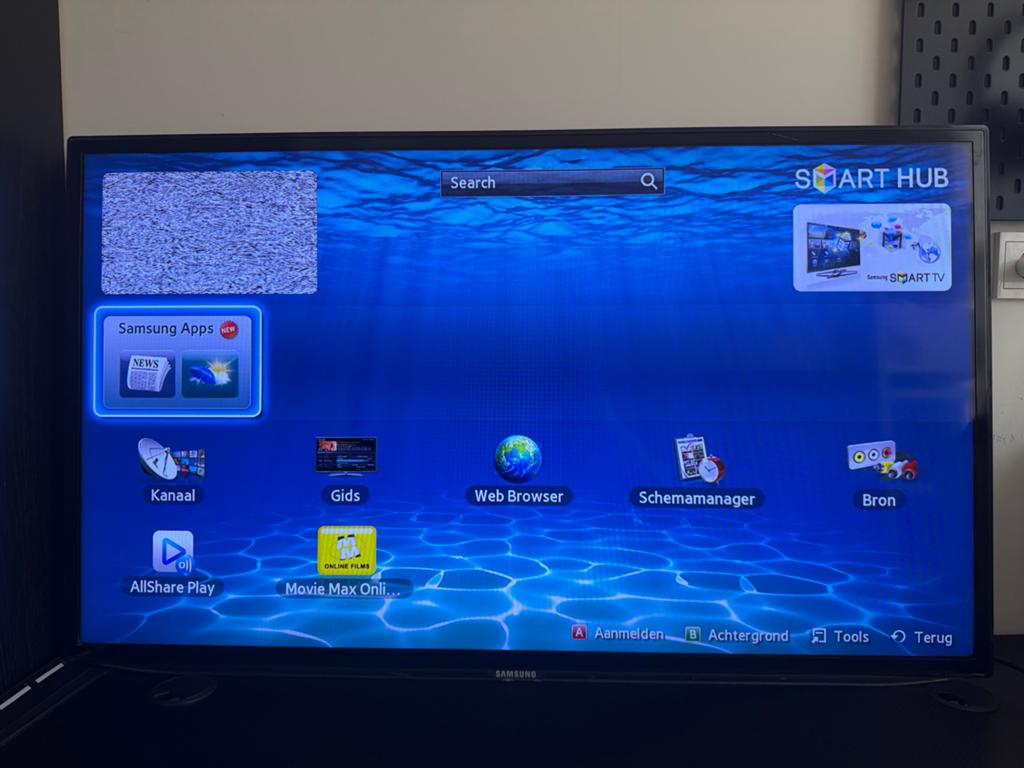 Samsung LED Smart TV UE46ES6100 - Full HD, 50 Hz, Ophalen of Verzenden, Samsung, 100 cm of meer
