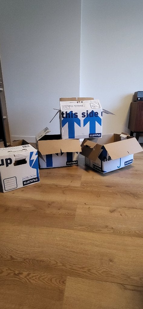 Verhuisdozen 12 stuks extra zwaar en standaard Gamma., 40 tot 60 cm, Opvouwbaar, 50 tot 75 cm, Ophalen of Verzenden