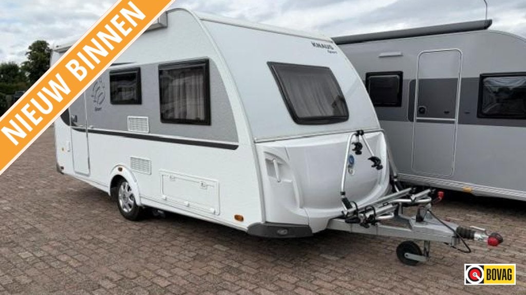 Knaus Sport 420 QD, Caravans en Kamperen, Schokbreker, Bedrijf, Treinzit, 4 tot 5 meter