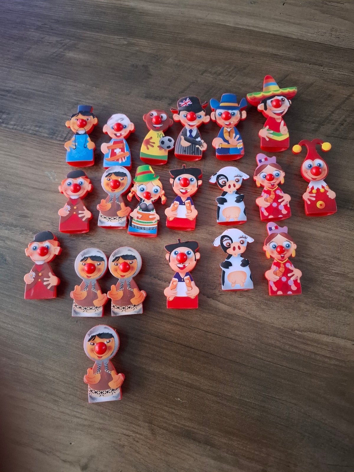 20 efteling vingerpopjes, Ophalen of Verzenden, Zo goed als nieuw, Beeldje of Poppetje