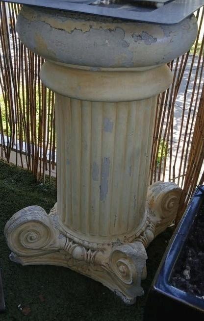 Zuil gips ca. 60 cm hoog, Ophalen, Gebruikt