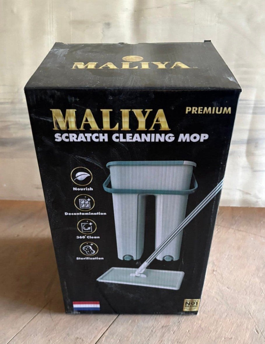 Maliya Premium Scratch Cleaning Mop, Ophalen