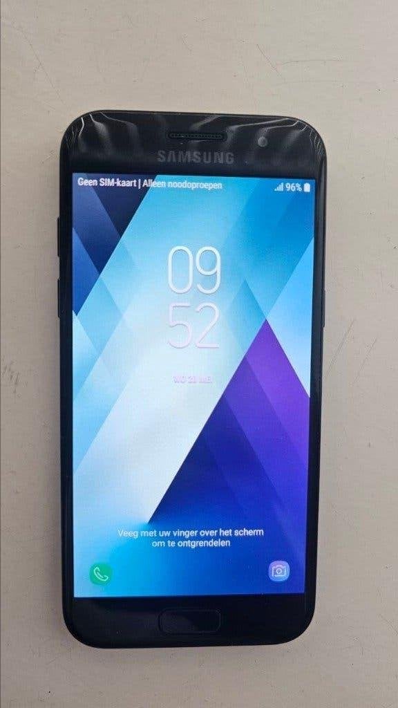 Samsung Galaxy A3 Zwart, Zwart, Ophalen of Verzenden, Zo goed als nieuw, Zonder simlock