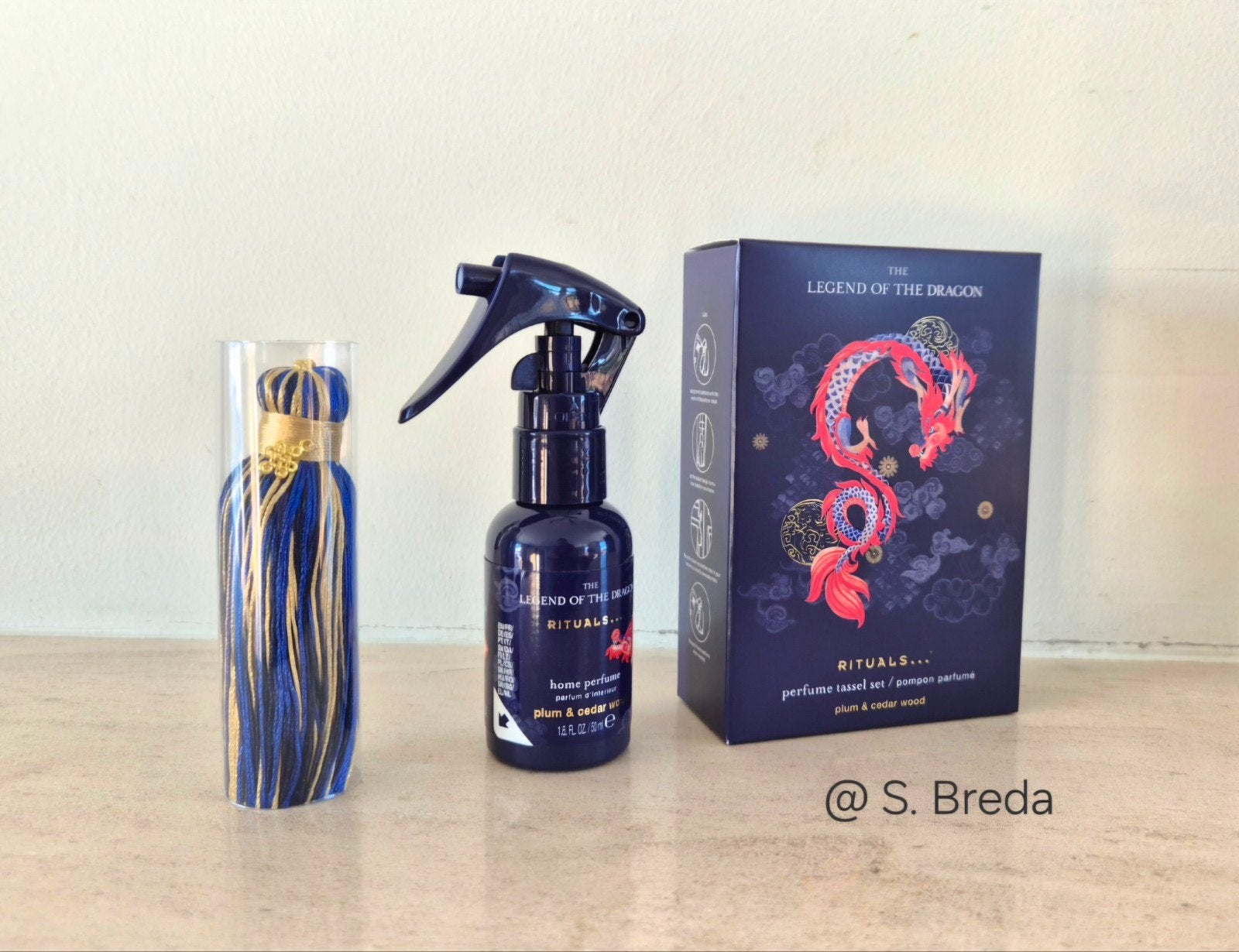 Rituals Legend of the Dragon | Home Perfume & Tassel set, Ophalen, Nieuw, Blauw