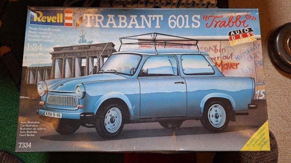 Trabant 601S, Hobby en Vrije tijd, Modelbouw | Auto's en Voertuigen, Ophalen, Auto, Revell, Groter dan 1:32