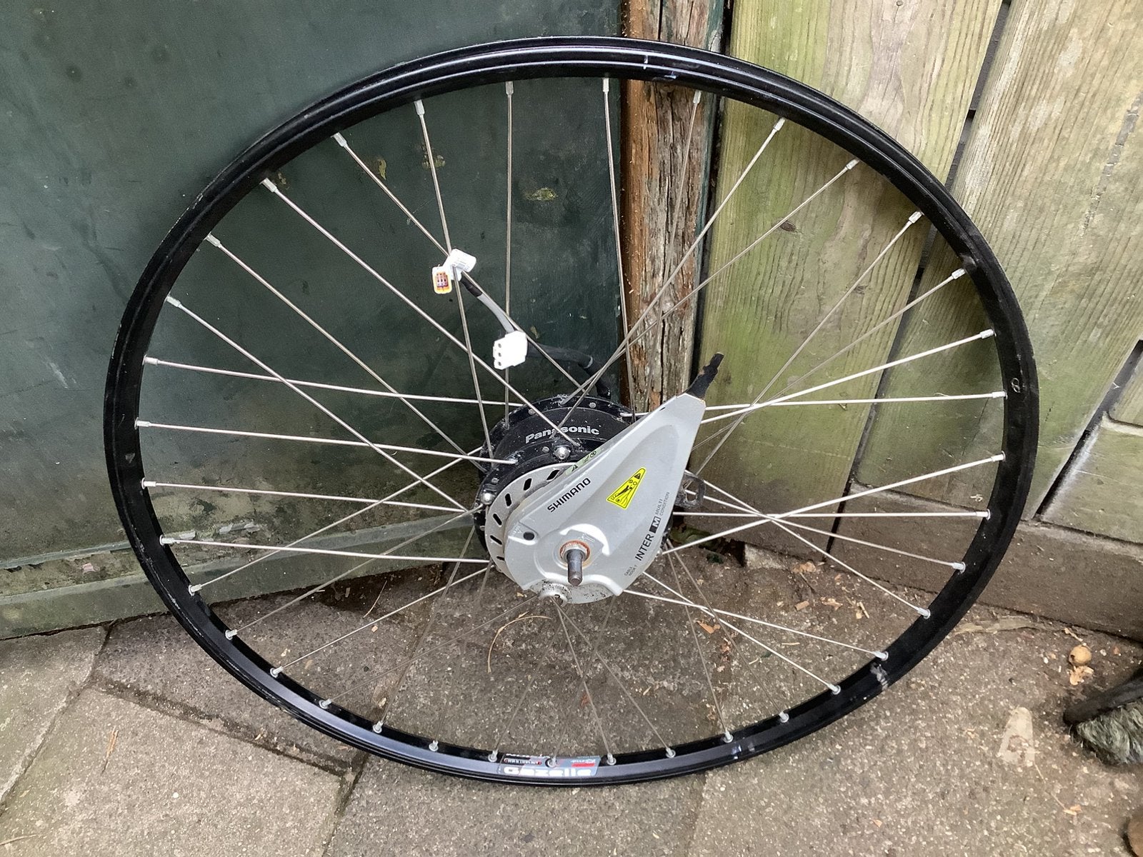 Gazelle elektrich voorwiel, controller, accuslot, Ophalen, Gebruikt, Gazelle
