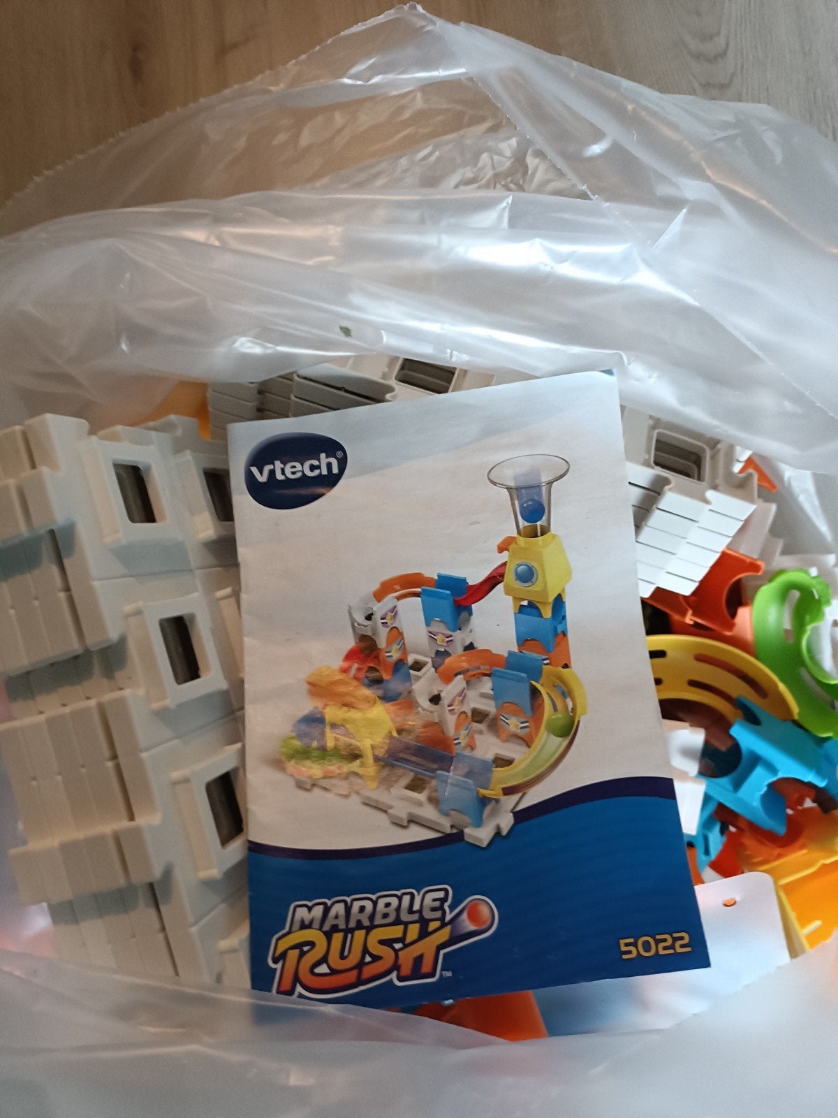VTech Marble Rush knikkerbaan onderdelen en raket, Ophalen of Verzenden, Gebruikt, 4 tot 6 jaar