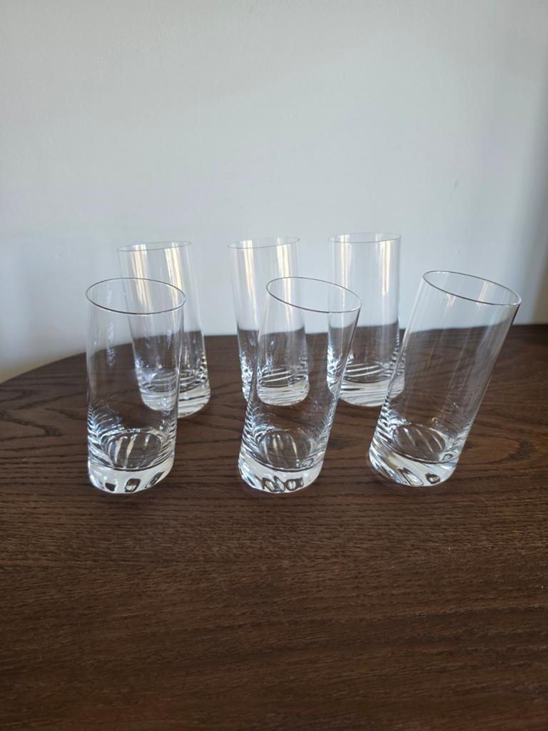Schott Zwiesel Ten Degree glazen - set van 6 in perfecte sta, Ophalen of Verzenden
