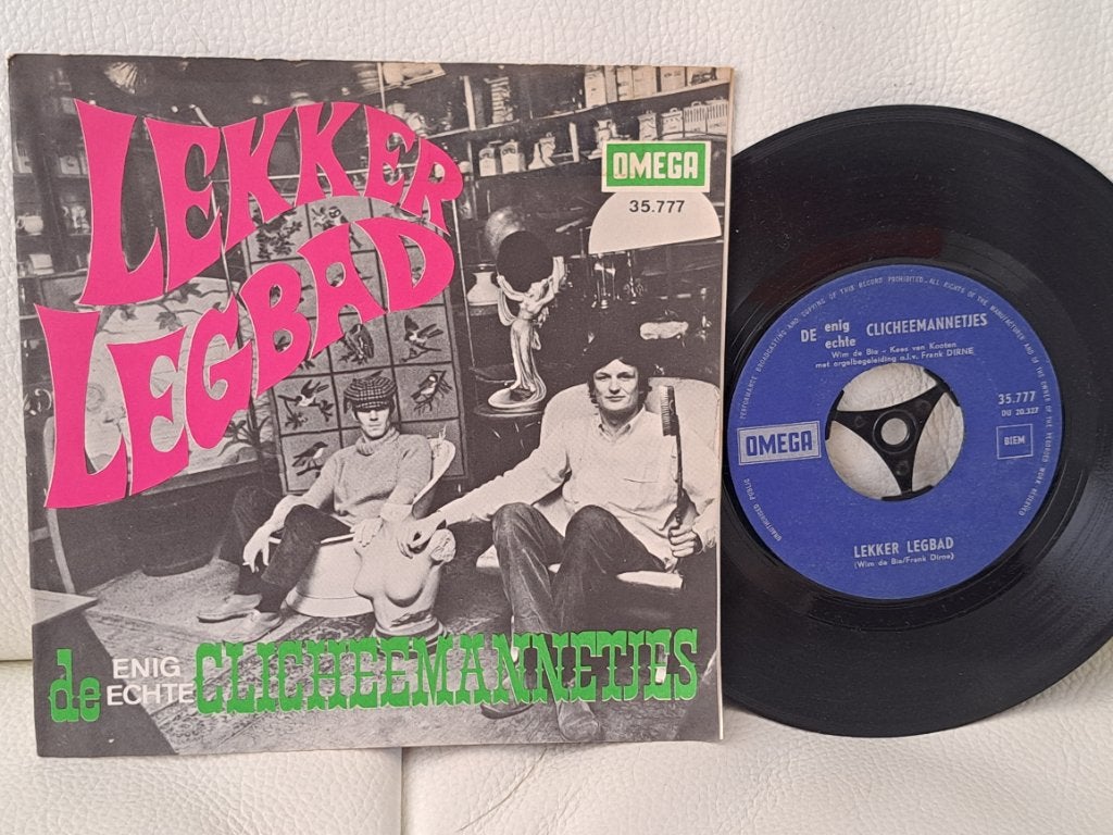 KOOT EN BIE lekker legbad single clicheemannetjes nederbeat, Gebruikt, Verzenden, Originele persing, 7 inch