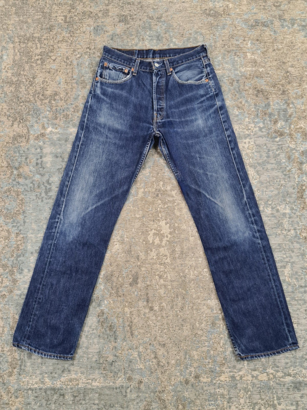 Levi’s 501 highwaist straight fit W30 L32 Tulsi3032, Blauw, Ophalen of Verzenden, Zo goed als nieuw, W30 - W32 (confectie 38/40)