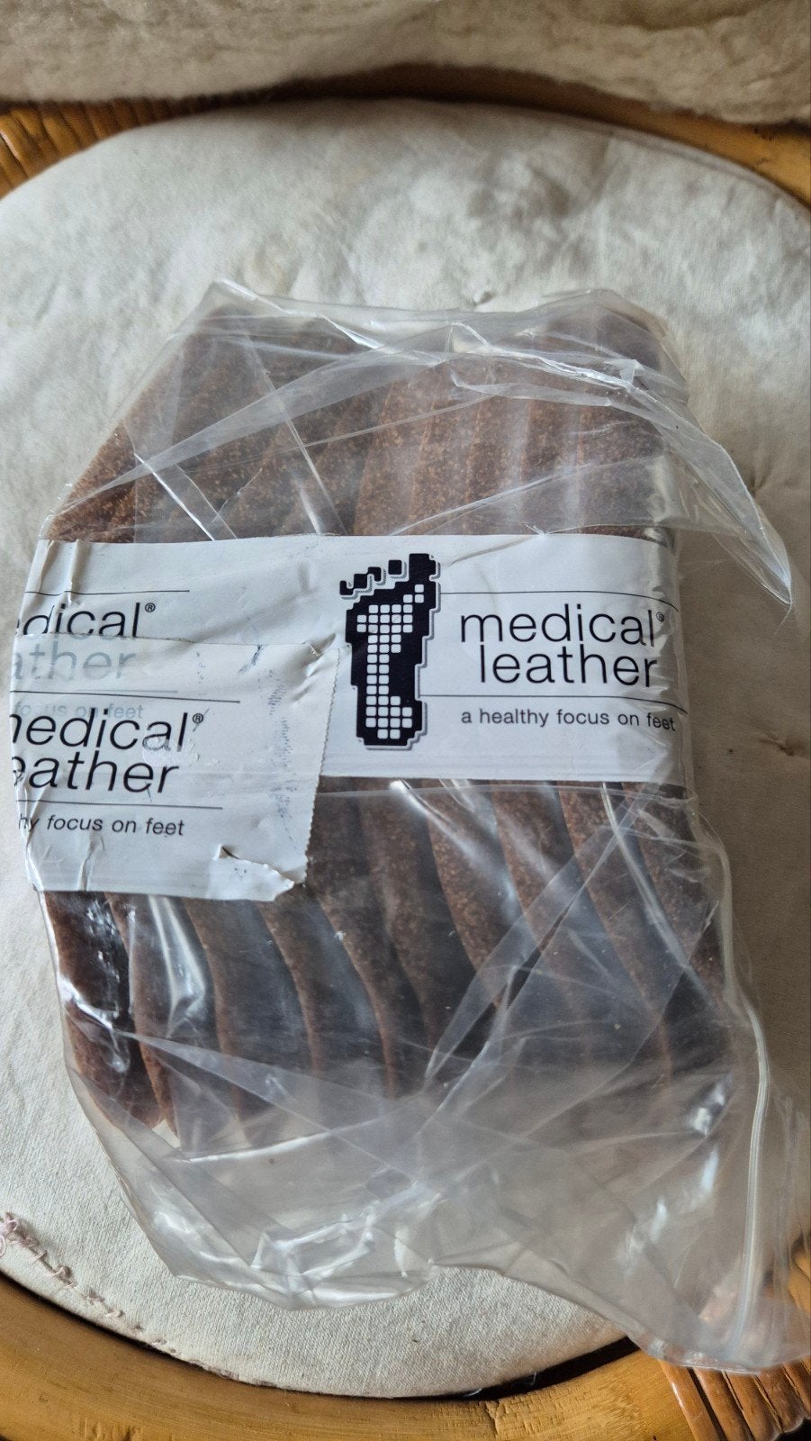 Nieuw kurkzolen inlegzolen van kurk Medica Leather 501 mt 43, Ophalen of Verzenden, Nieuw