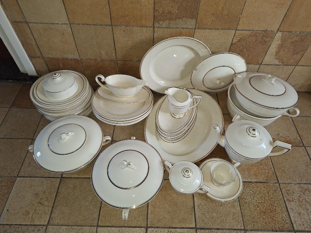 servies Petrus Regout Maastricht, Huis en Inrichting, Ophalen, Gebruikt, Overige stijlen, Aardewerk