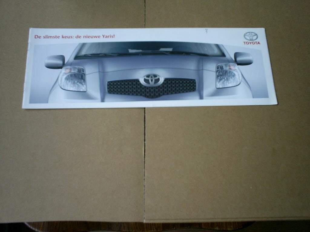 Toyota Yaris [ De slimste ] 2003 8 pag., Verzenden, Zo goed als nieuw, Toyota