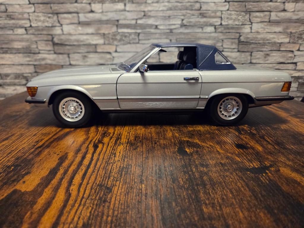 Mercedes 450 SL 1:12, Ophalen of Verzenden, Zo goed als nieuw, 1:9 t/m 1:12, Auto