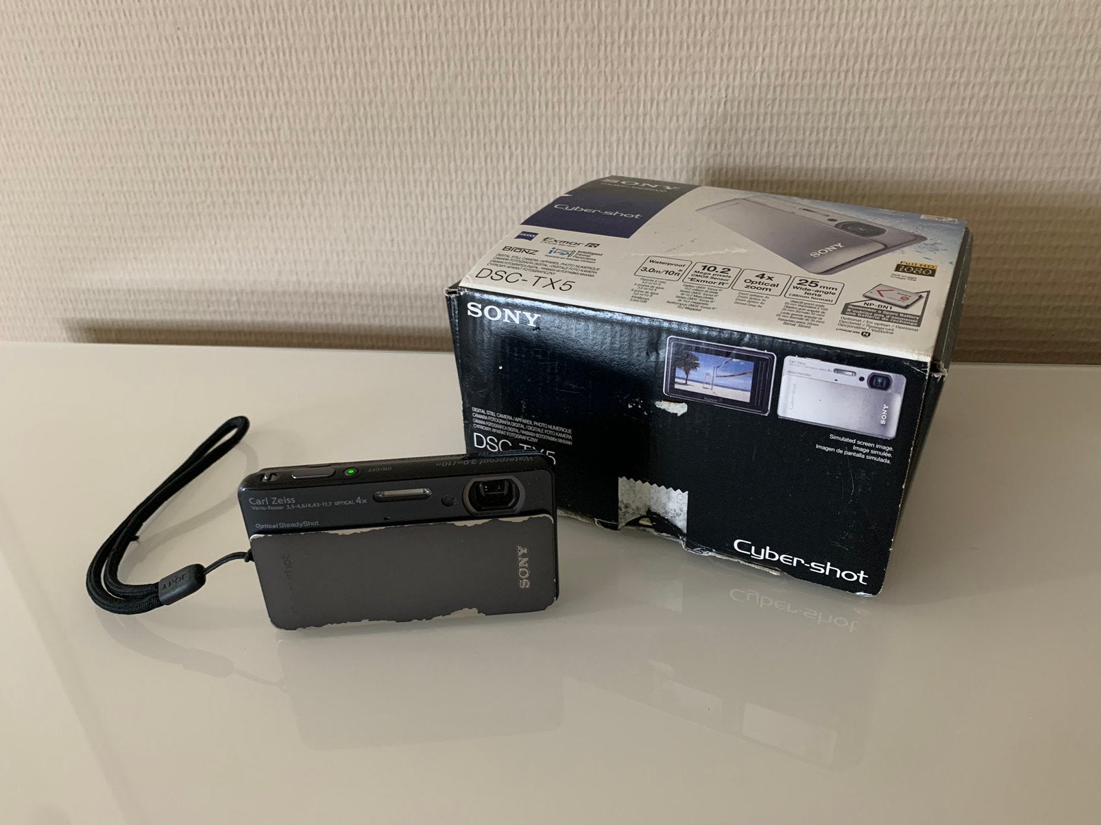 Sony Cybershot TX5 digitale camera, Full HD, Overige soorten, Ophalen of Verzenden, Zo goed als nieuw