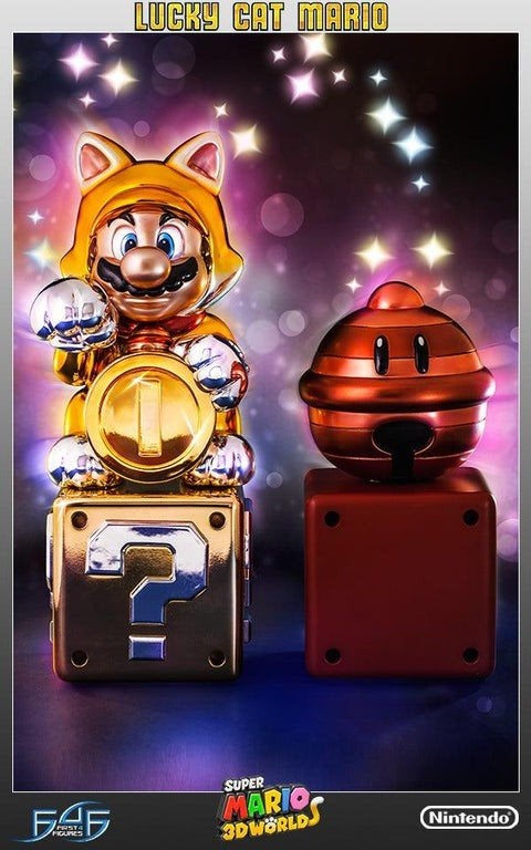 First 4 Figures F4F Lucky Cat Mario Exclusive, Ophalen of Verzenden, Nieuw, Fantasy
