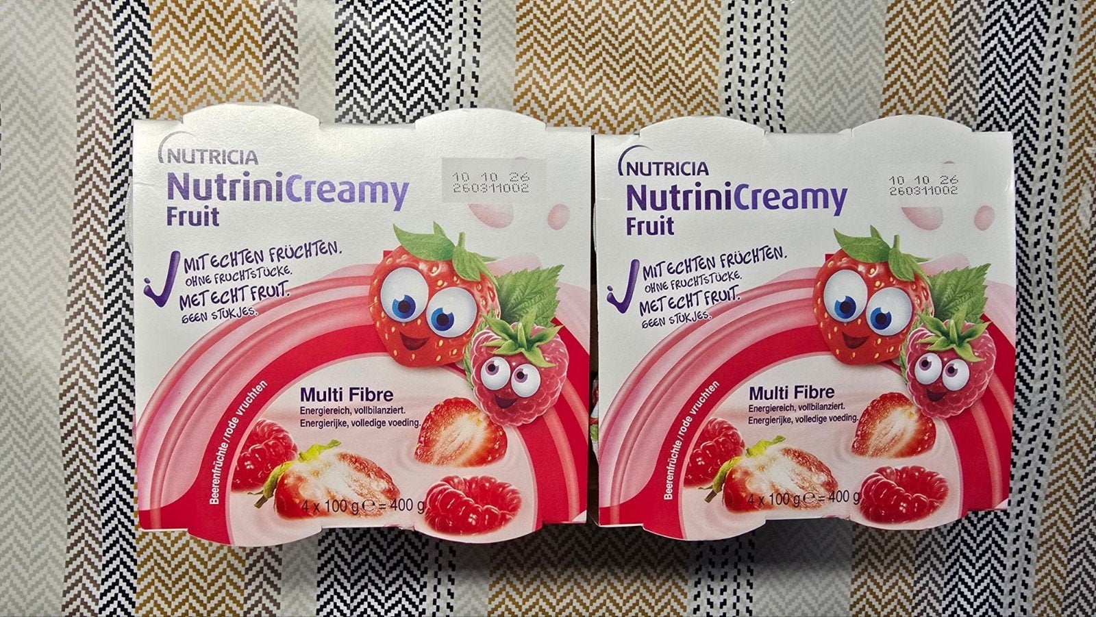 NutriniCreamy Fruit - Zomerfruit en Rode vruchten, Ophalen of Verzenden, Nieuw, Overige typen