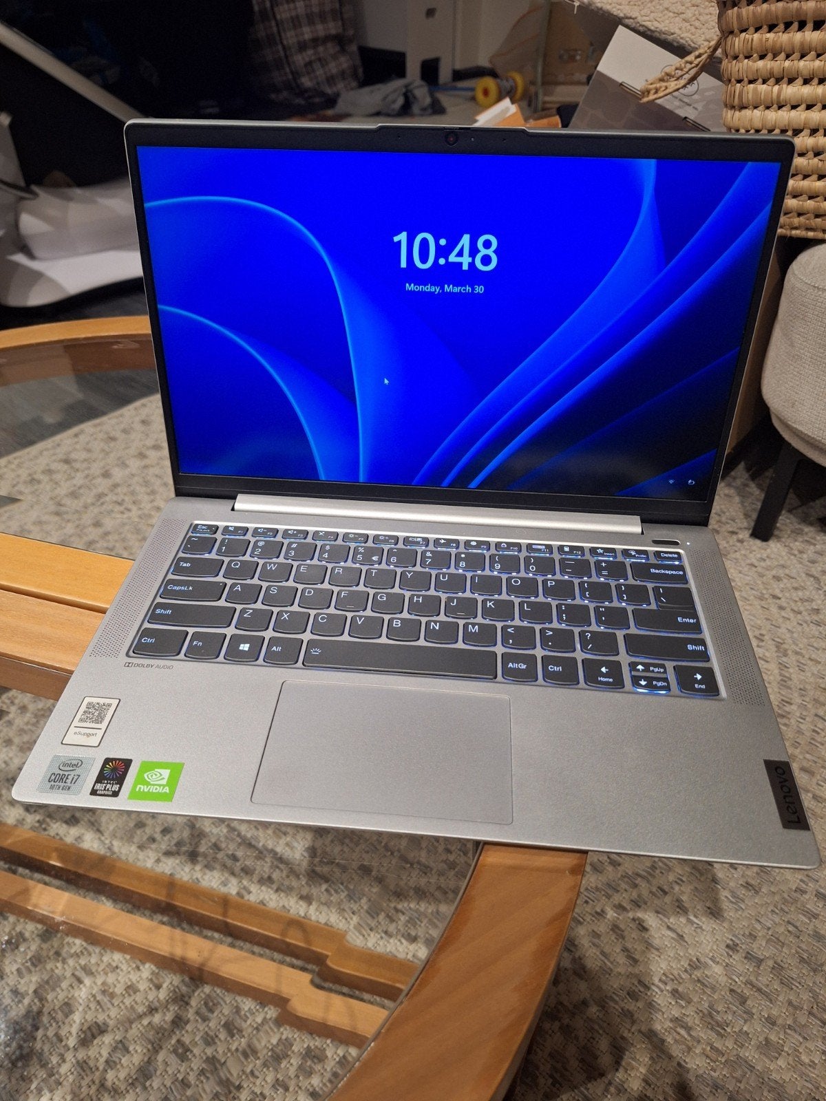 Lenovo IdeaPad 5 14IIL05 laptop, Computers en Software, Windows Laptops, Zo goed als nieuw, 14 inch, SSD, 2 tot 3 Ghz, Ophalen